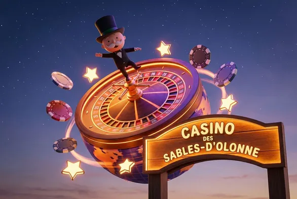 Jeux et divertissements en ligne — Casino des Sables-d'Olonne